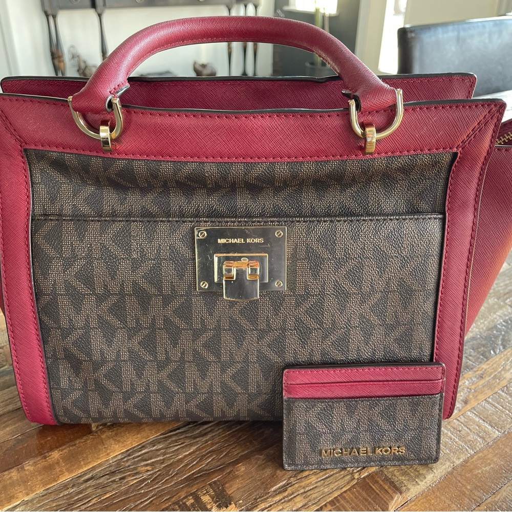 Michael Kors Bag with ID Wallet